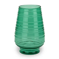 Green Acrylic Tall Ribbed Tumbler