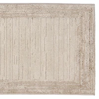 Ellis Cream Bordered Runner, 2x8