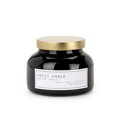 Sweet Amber 2-Wick Jar Candle