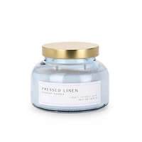 Pressed Linen 2-Wick Jar Candle