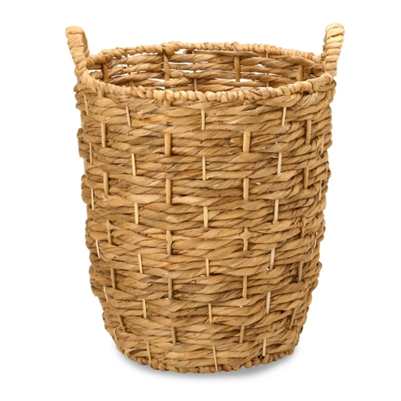 Woven Hyacinth Basket with Handles