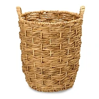 Woven Hyacinth Basket with Handles