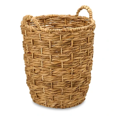 Woven Hyacinth Basket with Handles