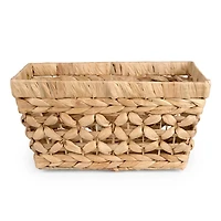 Puffed Cross Weave Tapered Basket