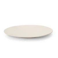 Taupe Organic Melamine Dinner Plate
