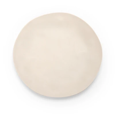 Taupe Organic Melamine Dinner Plate