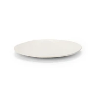 Taupe Organic Melamine Salad Plate