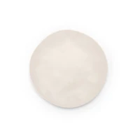 Taupe Organic Melamine Salad Plate