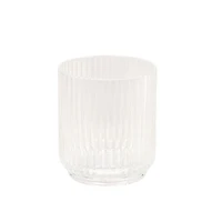 Short Clear Mesa Acrylic Tumbler