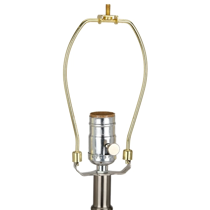 Brown Reactive Ceramic Table Lamp
