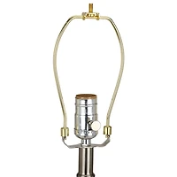 Brown Reactive Ceramic Table Lamp