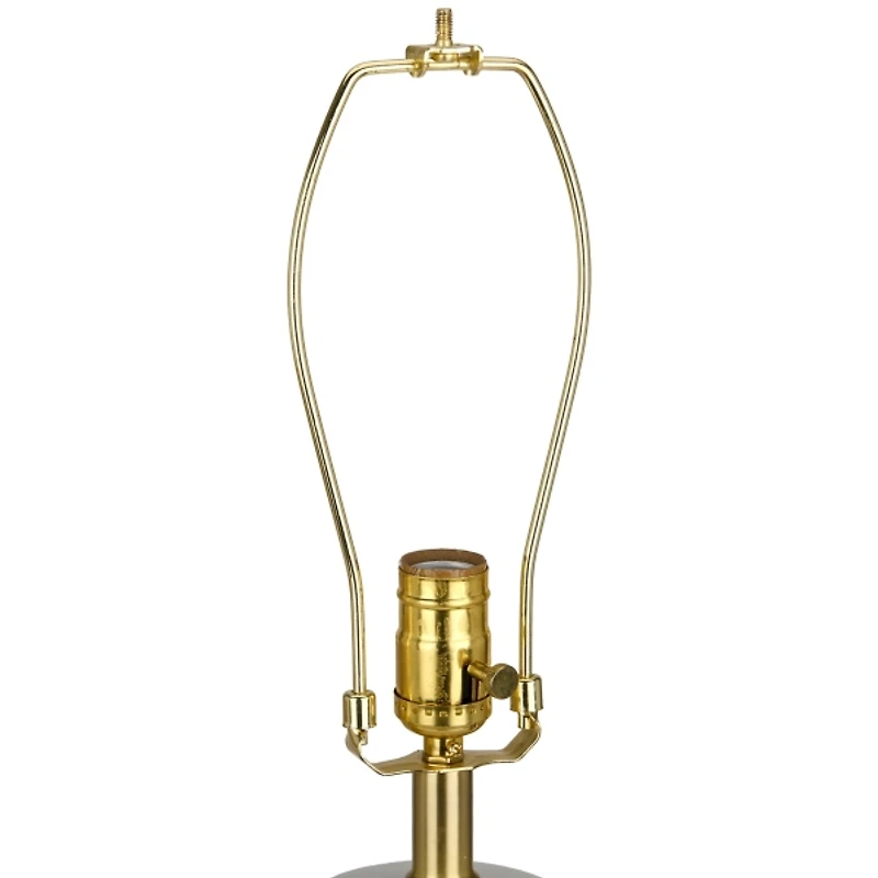 White Embossed Vine Ceramic Table Lamp