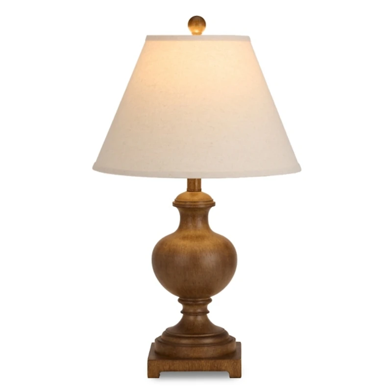 Brushed Brown Traditional Table Lamp