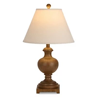 Brushed Brown Traditional Table Lamp