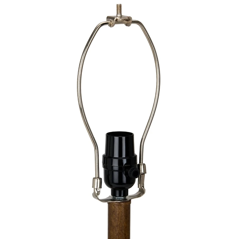 Brushed Brown Traditional Table Lamp