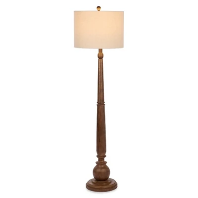 Antique Brown Traditional Floor Lamp