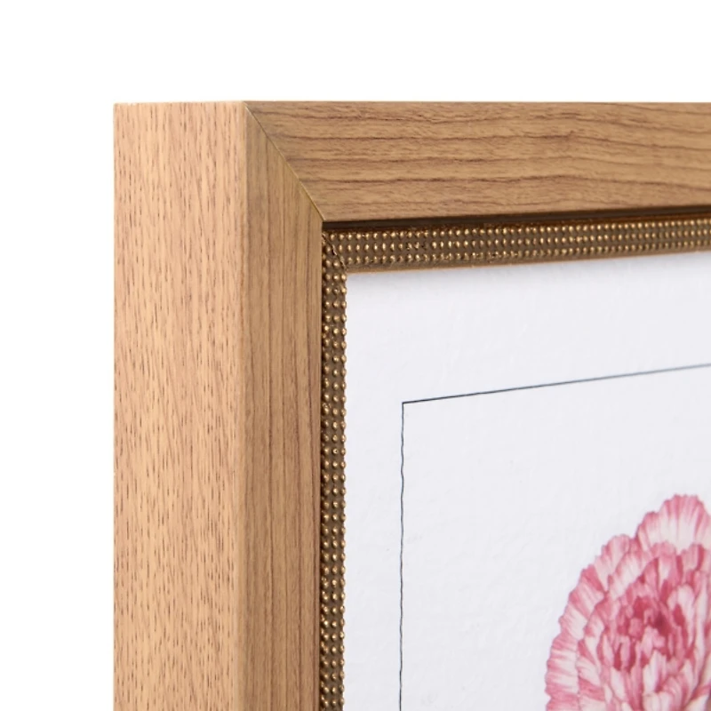 January Carnation and Snowdrop Framed Art Print