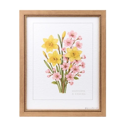 March Daffodil and Jonquil Framed Art Print