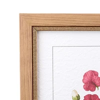 April Daisy and Sweet Pea Framed Art Print