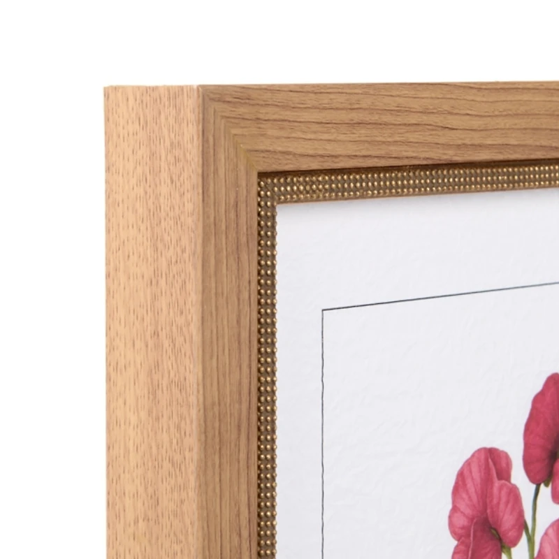 April Daisy and Sweet Pea Framed Art Print