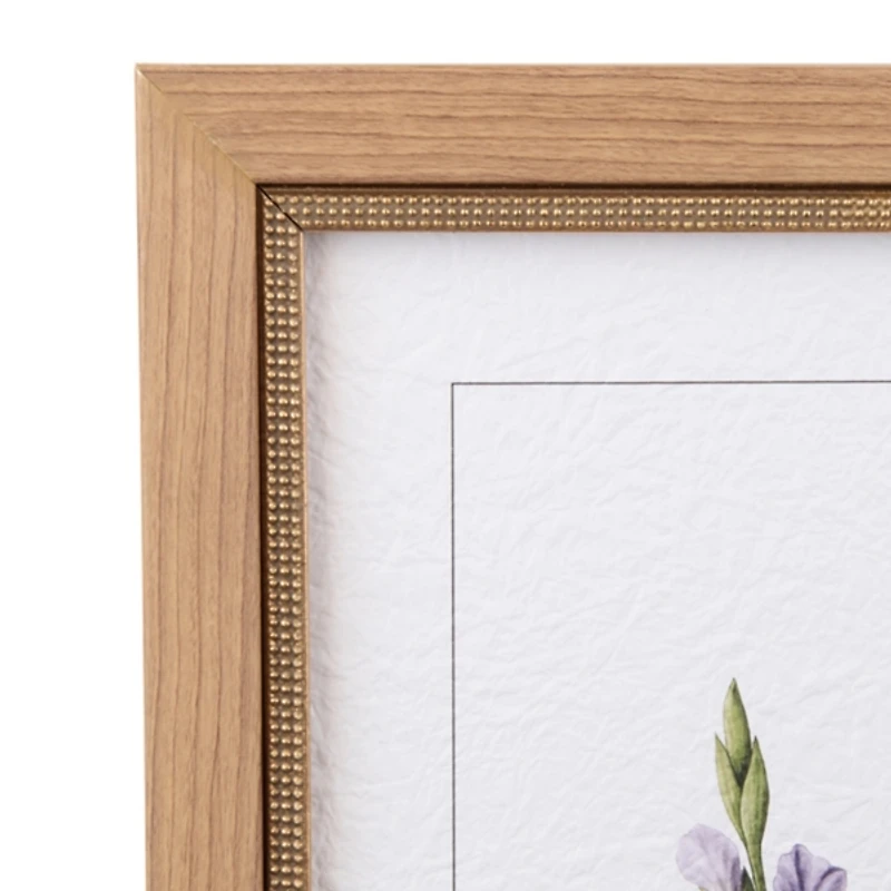 August Poppy and Gladiolus Framed Art Print