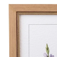 August Poppy and Gladiolus Framed Art Print