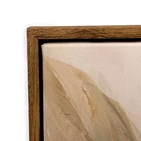 Leafy Florals Framed Canvas Art Print