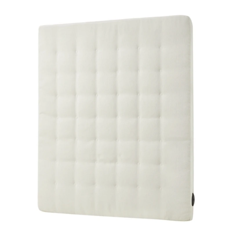 Ivory Tufted USB Twin Headboard
