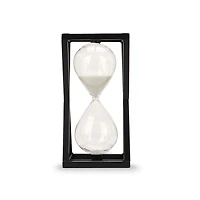 Black Metal Frame Hourglass