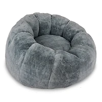 Heather Blue Comfy Foam Lounge Chair