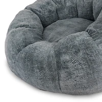 Heather Blue Comfy Foam Lounge Chair