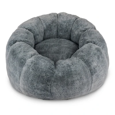 Heather Blue Comfy Foam Lounge Chair