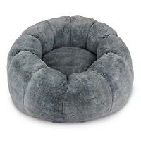 Heather Blue Comfy Foam Lounge Chair
