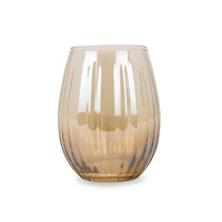 Chocolate Stemless Wine Glass