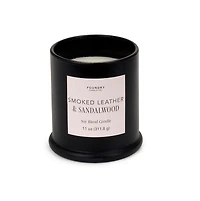 Smoked Leather and Sandalwood 1-Wick Jar Candle