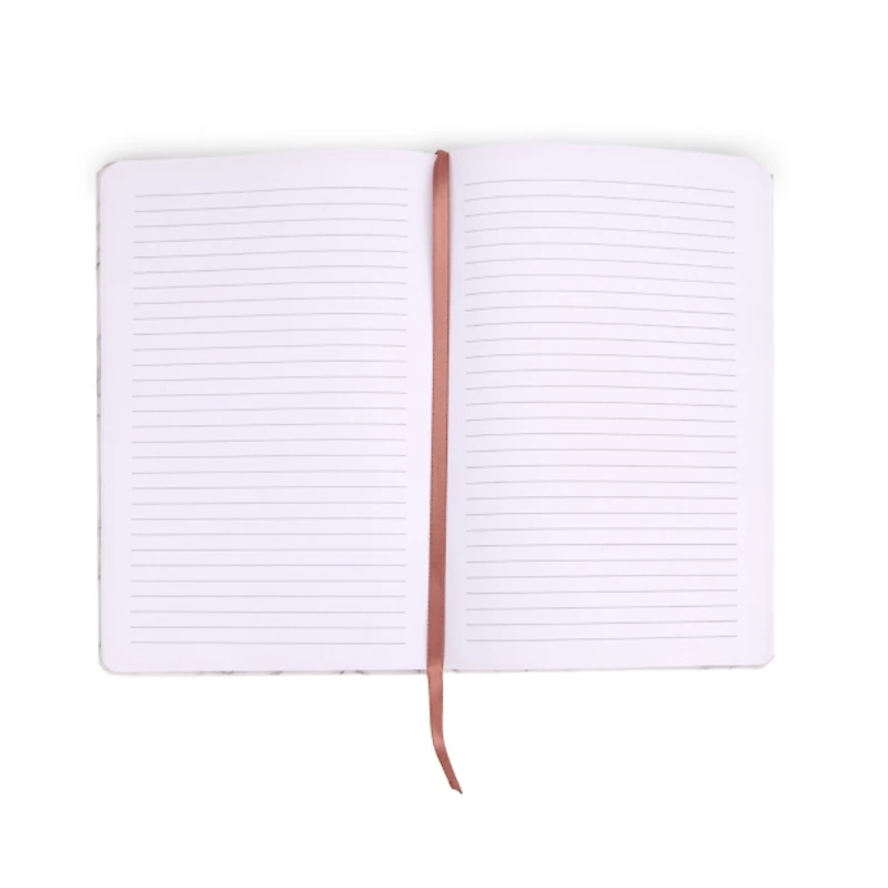 White Marble Notebook