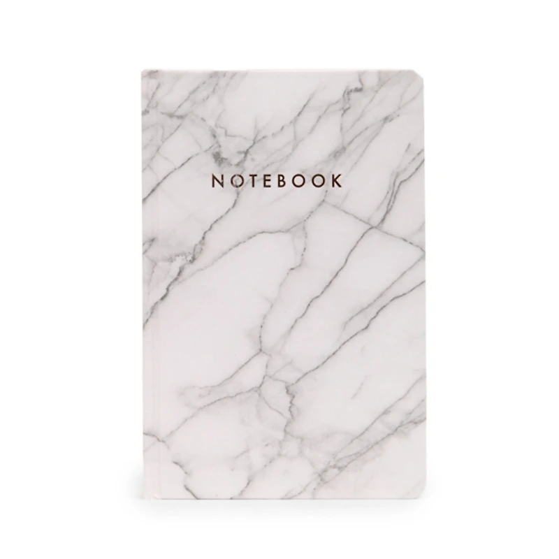 White Marble Notebook