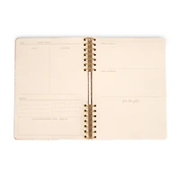 Pink Floral Take Care Wellness Journal