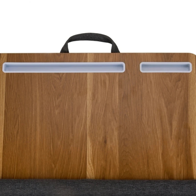 Wood Tone Lap Desk