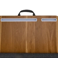 Wood Tone Lap Desk