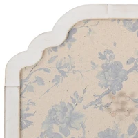 Blue Floral Toile Pinboard