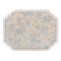 Blue Floral Toile Pinboard