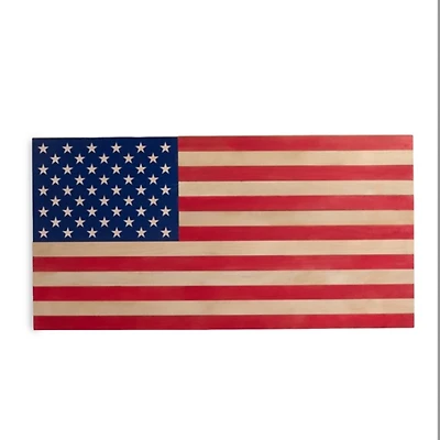American Flag Wood Plaque, 48 in.