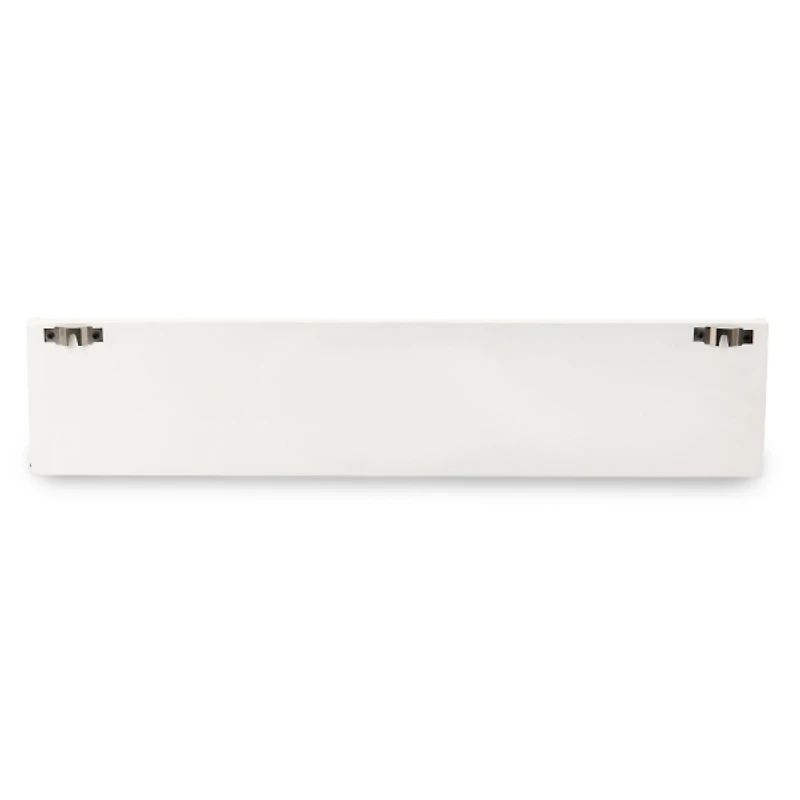 White Wooden Pocket Wall Shelf