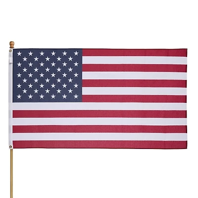American Flag Pole Set
