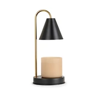 Metal Cone Shade Candle Warmer Lamp