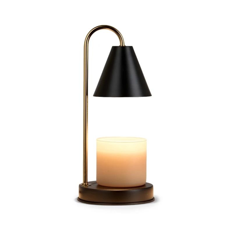 Metal Cone Shade Candle Warmer Lamp