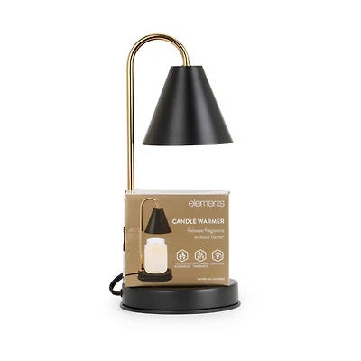 Metal Cone Shade Candle Warmer Lamp