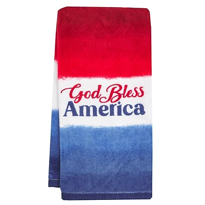 God Bless America Hand Towel