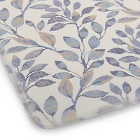 Blue and White Vines Kitchen Mat